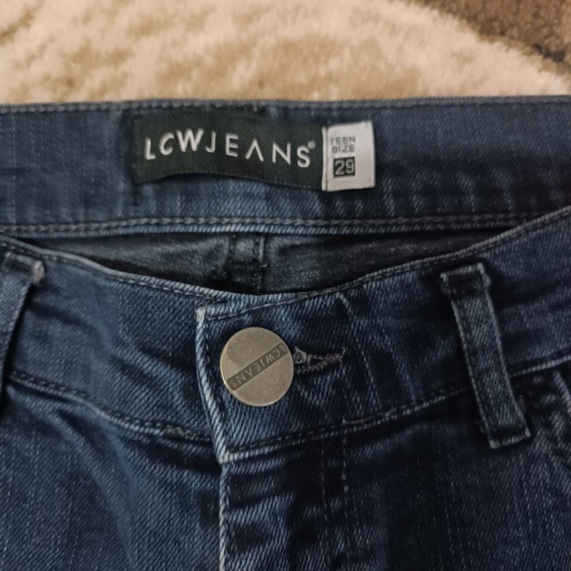 LCW erkek Düğmeli Lacivert Kot Pantolon - Görsel 2