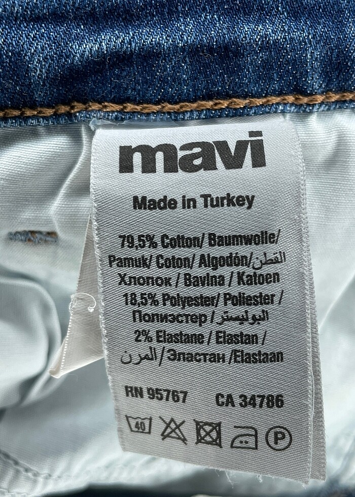 Mavi Jeans Jean / Kot Şort %70 İndirimli. - Görsel 4