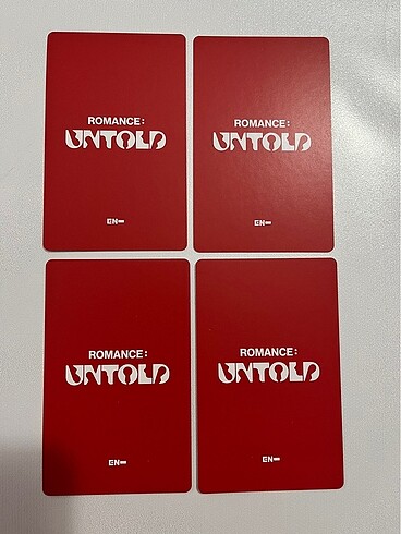  Enhypen Romance:Untold Weverse Set