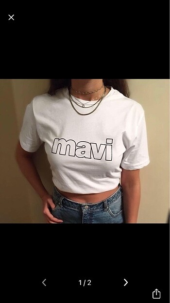 Mavi tişört