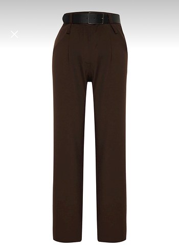 Kahverengi Kumaş Pantolon - Görsel 4