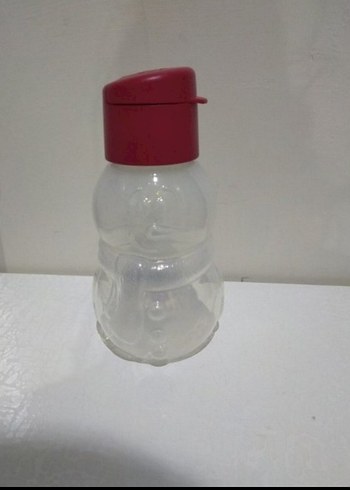 Kırmızı Kapaklı, Tupperware 310 mlm kardan adam figürlü şişe