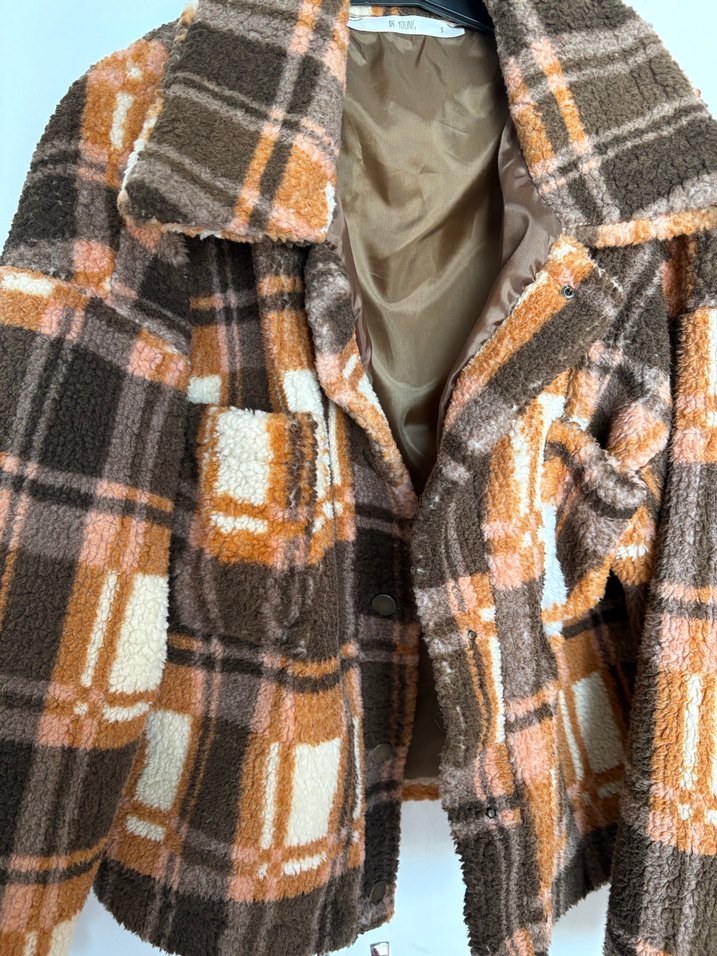 Kadın Kahverengi Ceket - Görsel 3