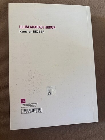 Uluslararası hukuk kitabı kamuran reçber