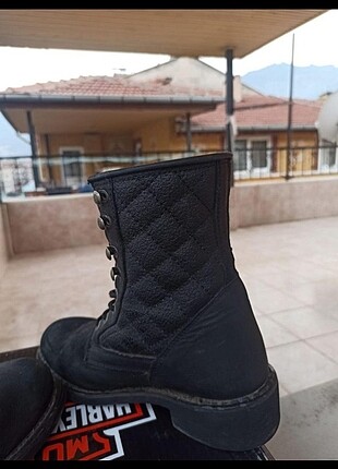 37 Beden siyah Renk Harley Davidson kadın bot 