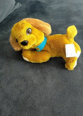 Sarı Renkli Peluş Oyuncak Köpek