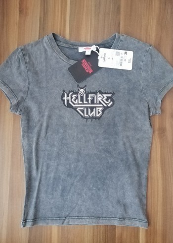 Stranger things Baskılı Kısa Kollu Tişört