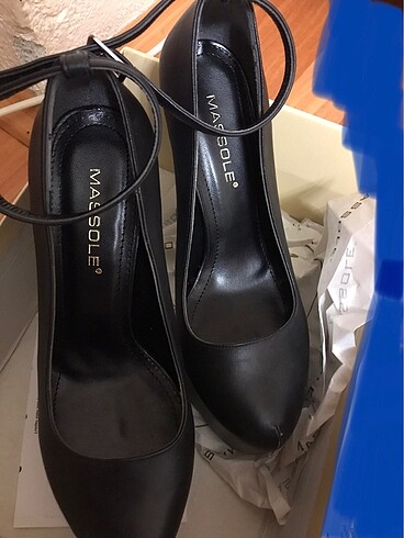 Deri Topuklu Ayakkabı - Görsel 5