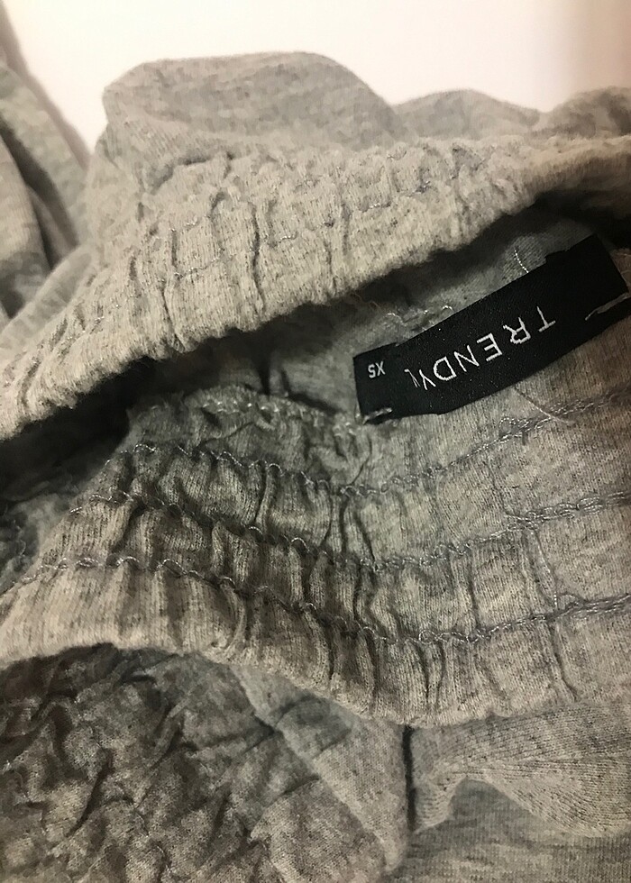 Yüksek bel lastik paça eşofman altı - Görsel 2