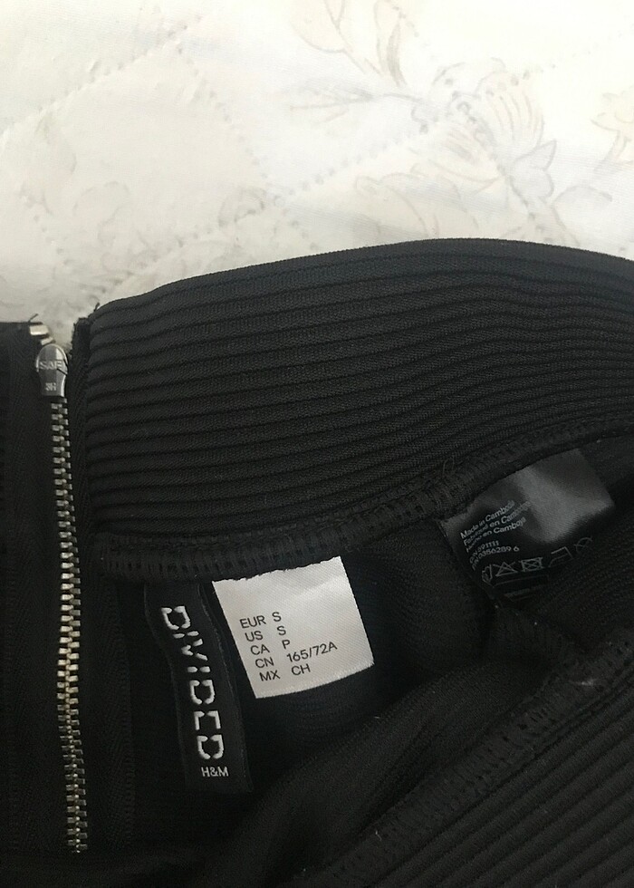 Hm mini fırfırlı siyah etek coquette - Görsel 2