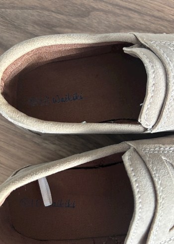 Bej Süet Erkek Çocuk Özel Ayakkabı - Görsel 5