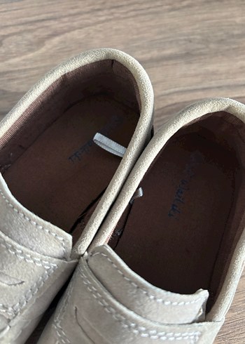 Bej Süet Erkek Çocuk Özel Ayakkabı - Görsel 2