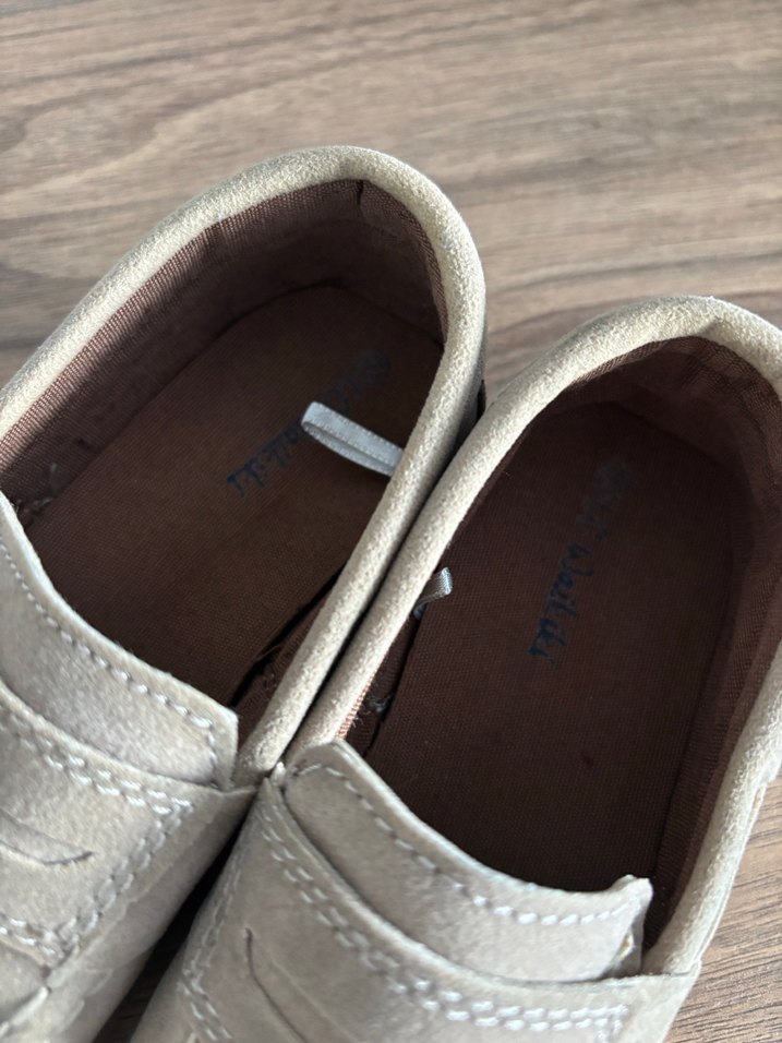 Bej Süet Erkek Çocuk Özel Ayakkabı - Görsel 2