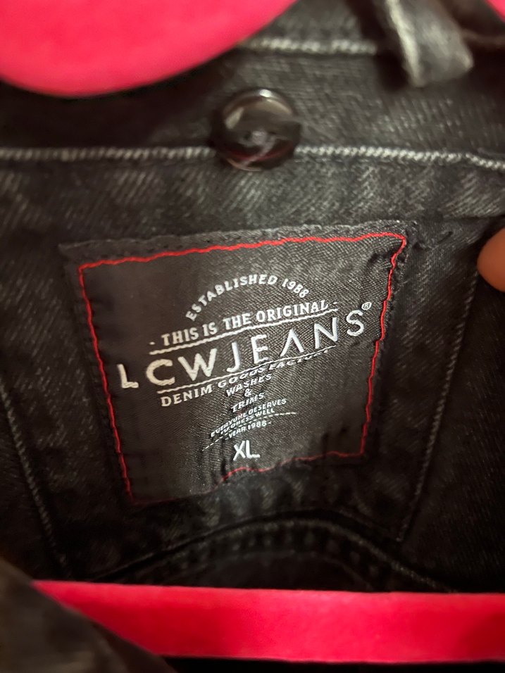 Gri Düğmeli Kolsuz Denim Ceket - Görsel 2