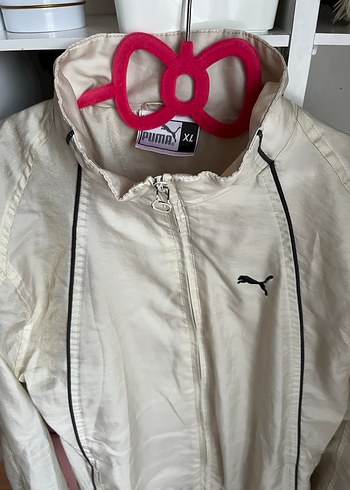 Beyaz Fermuarlı Kadın Keten Ceket - Görsel 3