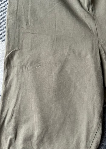 Kadın Keten Kemerli Mini Şort - Görsel 5