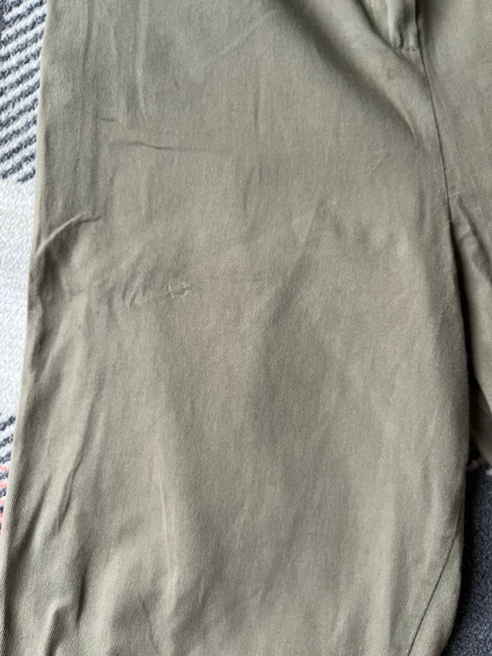 Kadın Keten Kemerli Mini Şort - Görsel 5