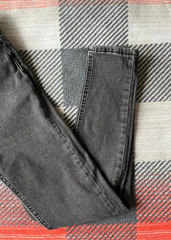 Gri Kadın Denim Jean Pantolon - Görsel 5