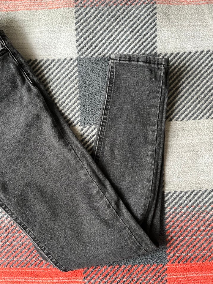 Gri Kadın Denim Jean Pantolon - Görsel 5