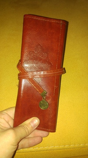vintage cüzdan & kalemlik