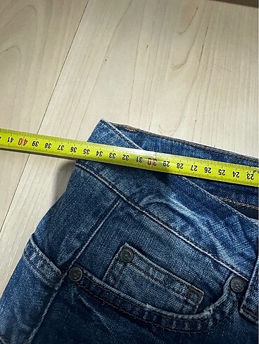 xs Beden mavi Renk Taş detaylı jean