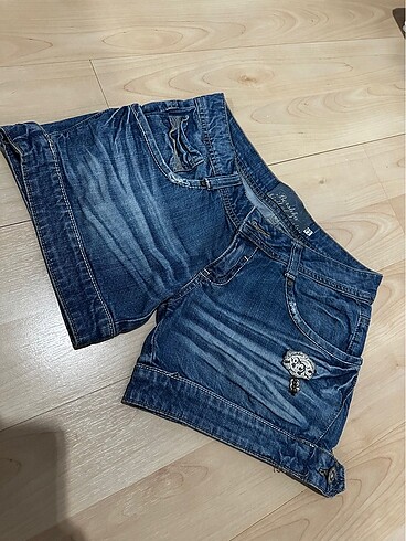 Bershka kot şort kusursuz