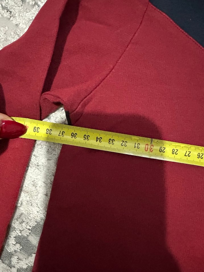 Erkek Bordo  Sweatshirt - Görsel 3