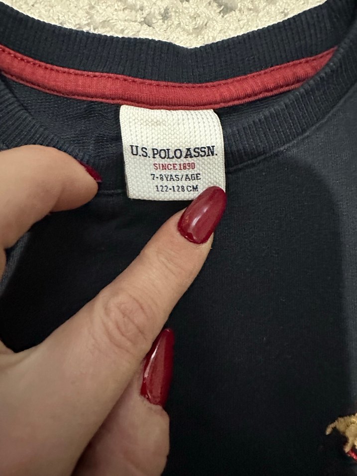 Erkek Bordo  Sweatshirt - Görsel 2