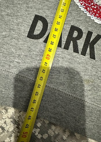 Gri Baskılı Erkek Çocuk Sweatshirt - Görsel 4