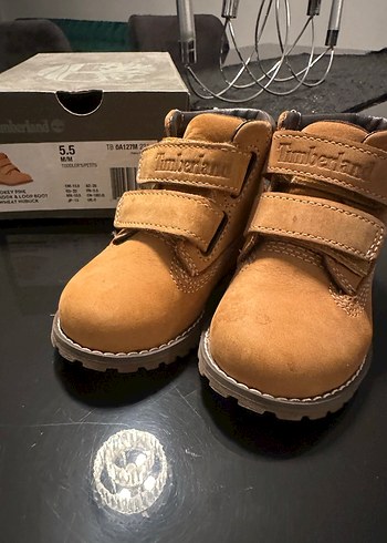 22 Beden Timberland Erkek Çocuk Kahverengi Bot