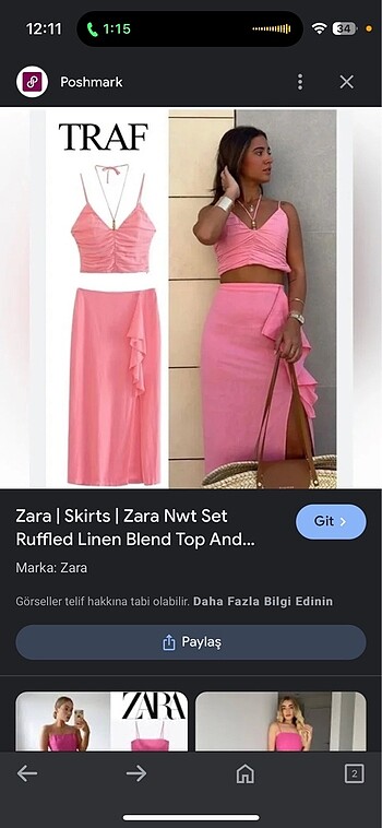 Zara etek