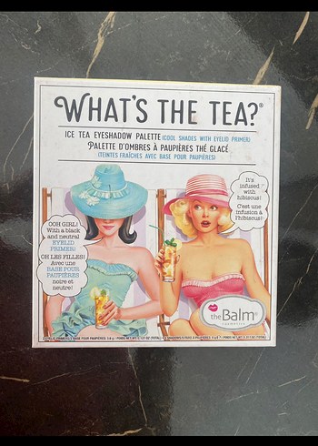 The Balm What's The Tea Pastel Göz Farı Paleti