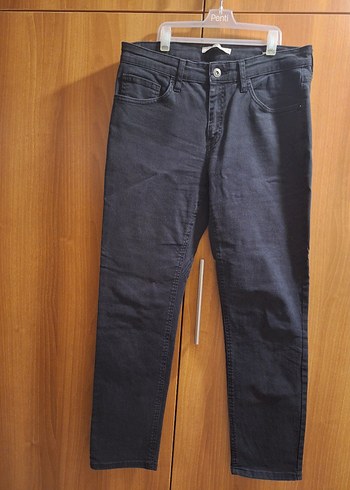 Lc Waikiki Siyah Erkek Kot Pantolon Slim Fit