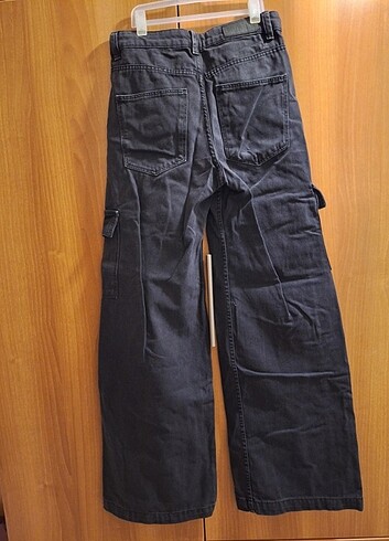 36 Beden Bershka Wide Leg Kargo Pantolon