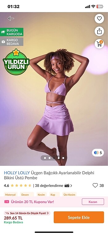 Trendyol & Milla Bikini üstü