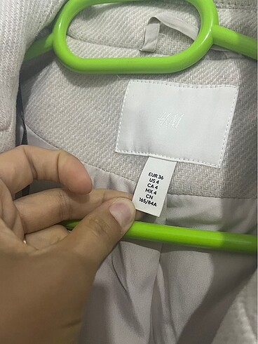 xs Beden ten rengi Renk H&m kaban