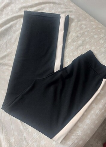 s Beden Şeritli pantalon