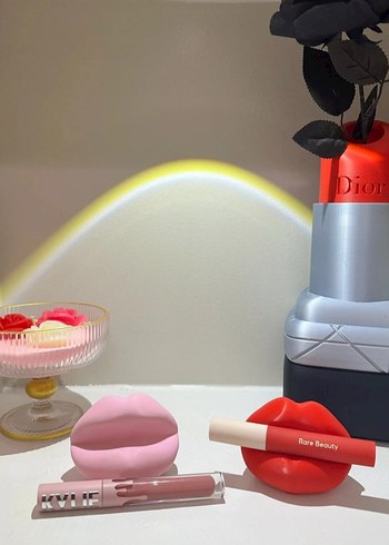 dudak dekor ruj tutucu - Görsel 2