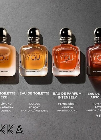 Emporio Armani Stronger With You 100 ml EDT Erkek Parfüm - Görsel 2