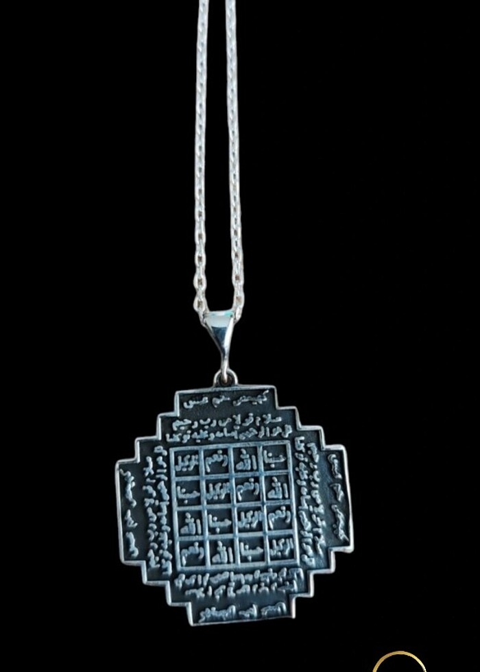 Gümüş Dualı Kolye  - Görsel 2