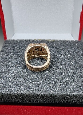 Ya Gani Ya Muğni Esması Yazılı Gümüş Yüzük  - Görsel 2