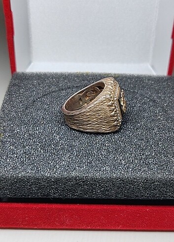 Ya Gani Ya Muğni Esması Yazılı Gümüş Yüzük  - Görsel 4