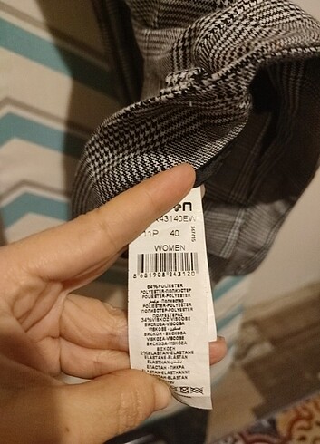 40 Beden çeşitli Renk Koton Koton klasik pantolon