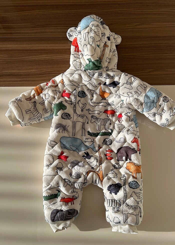 Erkek bebek tulum mont - Görsel 4