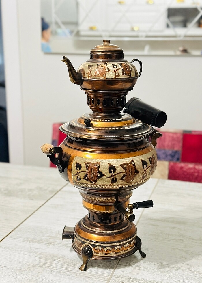 Bakır semaver - Görsel 2