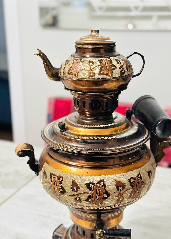 Bakır semaver - Görsel 3