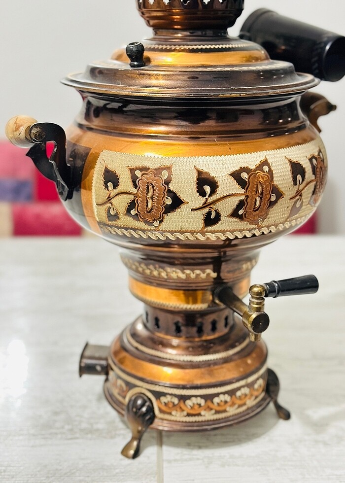 Bakır semaver - Görsel 4