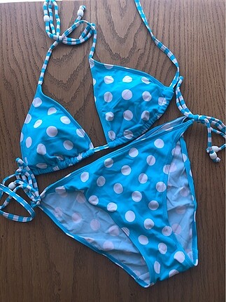 Puantiyeli bikini
