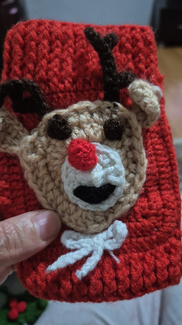 Renkli Bohem Örgü Kadın Eldivenleri - Görsel 3