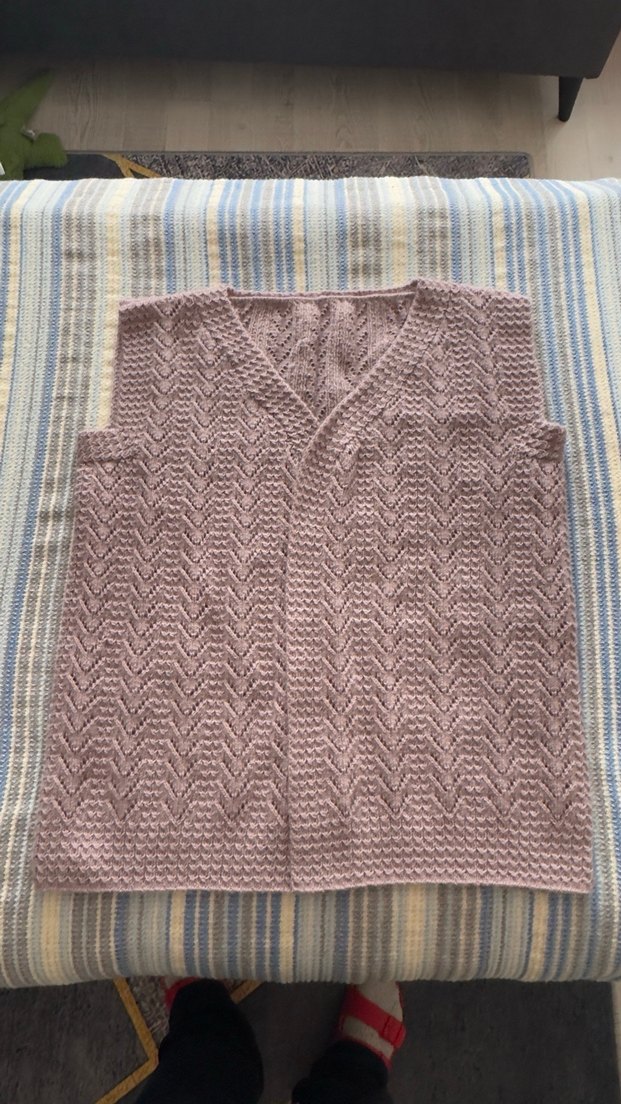 Alize çeyizlik yelek 40 42 beden - Görsel 5